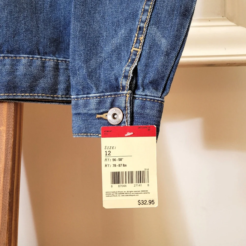 OshKosh B'gosh Girls Classic Jean Jacket